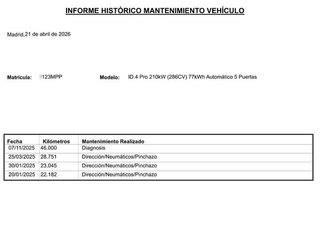 Volkswagen ID.4 Pro 210 kW (286 CV)
