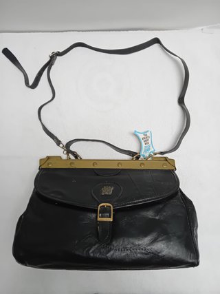BOLSO MANO VINTAGE "DOCTOR BAG"  NEGRO DE OKAY SAC