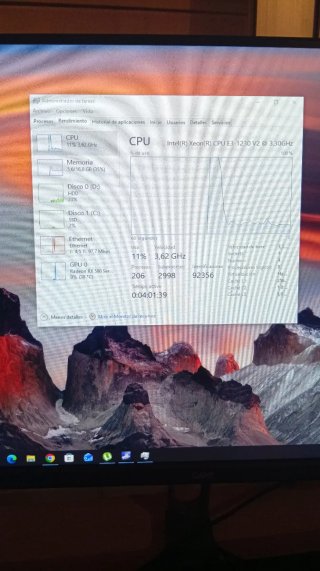 PC Gaming NEVEREX 580 | Xeon 8 Hilos | 8GB VRAM