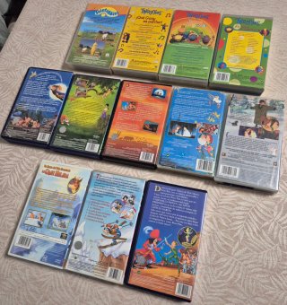 Lote 12 Películas VHS Disney Clásicos