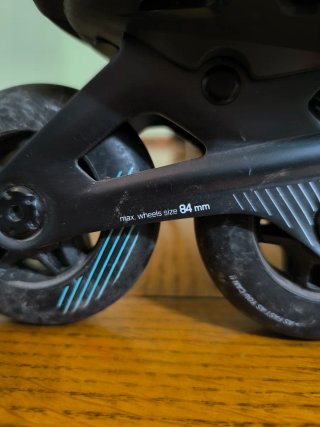 Oxelo- roller fitness adulto FIT 500 grigio