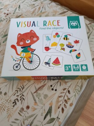Juego de mesa infantil Visual Race Eureka