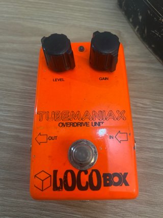 LOCO BOX OD-01 TUBEMANIAX OVERDRIVE UNIT ビンテージ ギター