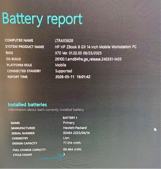 HP ZBook 8 G1i 14 Intel Core Ultra 7 265H Platamet