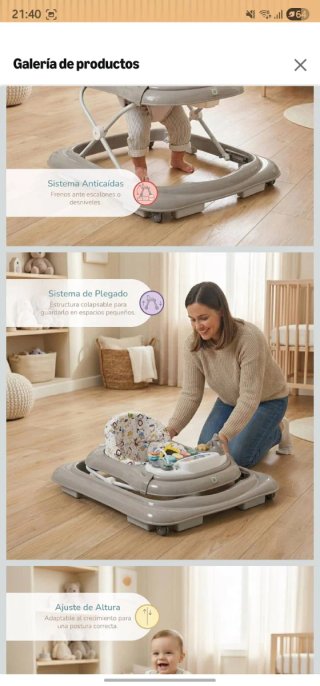Andador Buddy Baby FUNNY +6m