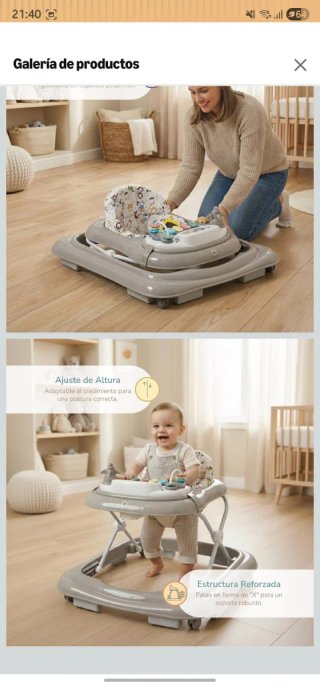 Andador Buddy Baby FUNNY +6m