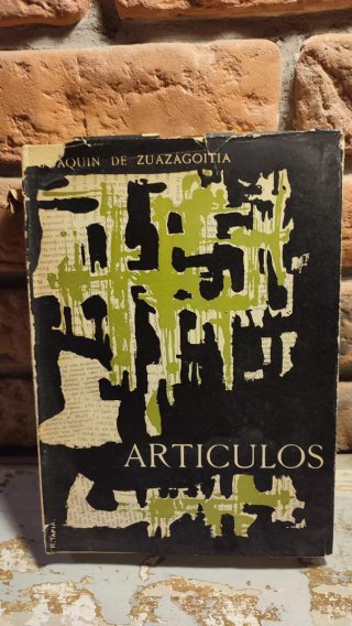Artículos Joaquín de Zuazagoitia