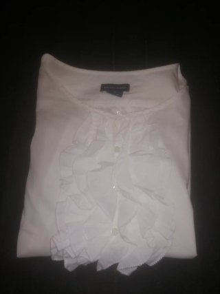 Blusa Ralph Lauren Blanca Talla 16