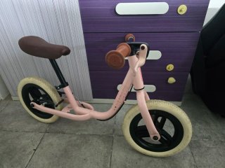 Bicicleta sin pedales rosa 10 pulgadas