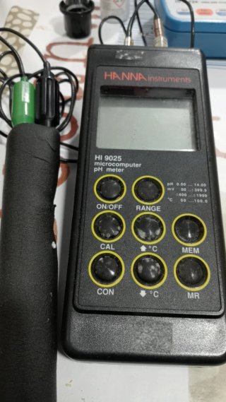 Medidor pH Hanna HI 9025 con Sonda