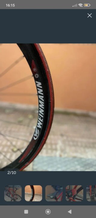 Bicicleta Fixie Roja