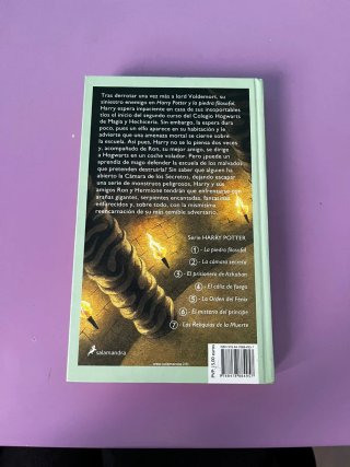 Harry Potter y la cámara secreta, libro 2