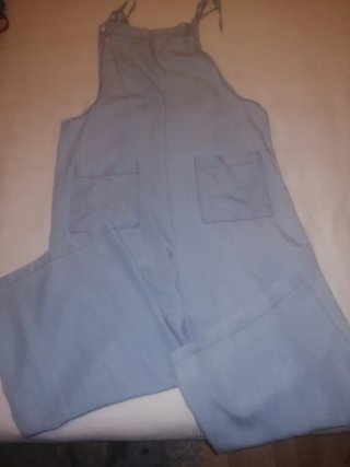 Mono vaquero azul