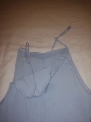 Mono vaquero azul