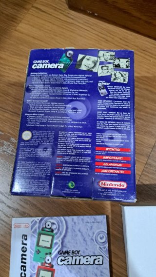 Nintendo Game Boy Camera verde nueva