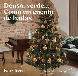 Árbol de Navidad 120cm con Luces