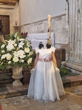 Vestido Comunión El Corte Inglés Blanco