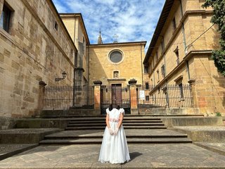 Vestido Comunión El Corte Inglés Blanco