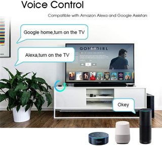 MOES control remoto inteligente WiFi voz