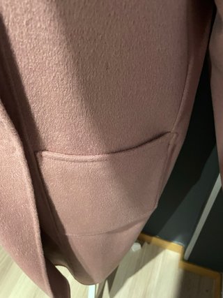 Abrigo PG Rosa Lana y Lyocell Talla S
