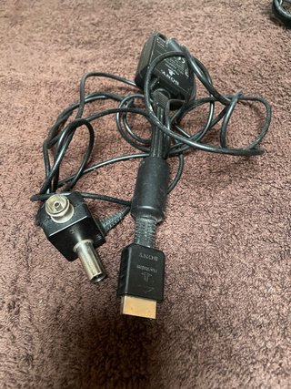 Cable AV PS1 Sony Playstation Negro