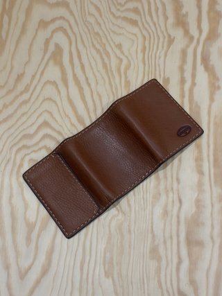 Cartera de piel Fossil Marrón.