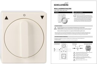 Schellenberg interruptor control manual persiana