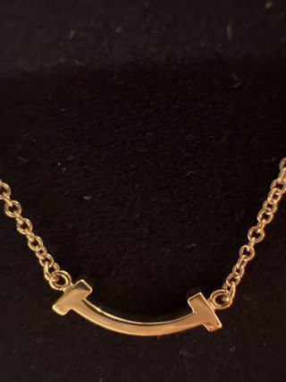 Collar Tiffany & Co. T Smile Oro