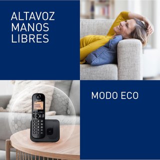 Panasonic teléfono inalámbrico digital manos