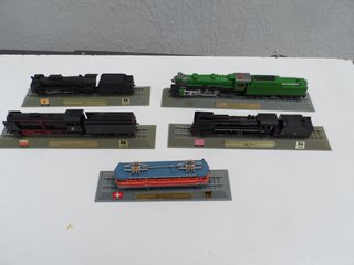 Lote 5 Locomotoras N Estáticas
