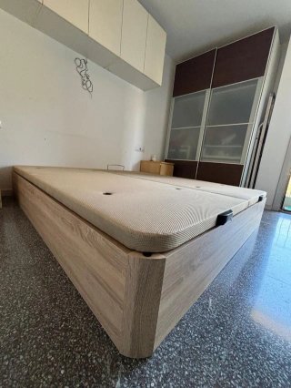 Canapé, colchón, Cabecero, Somier, Base tapizada