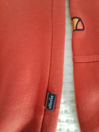 Sudadera algodón gruesa Ellesse Roja Talla M