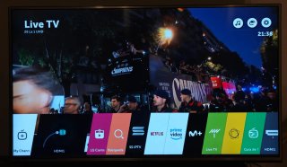 LG Smart TV 55” 4K UHD WebOS – Excelente estado –