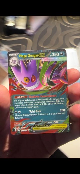 Mega Gengar EX Carta Pokémon