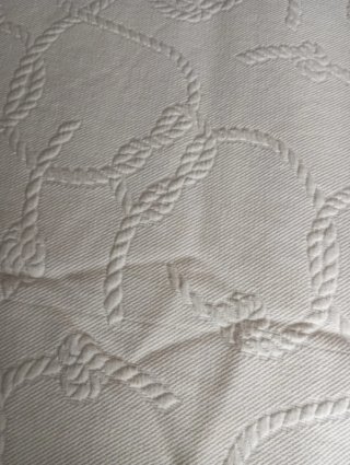 Cubre Cama Piqué Blanco