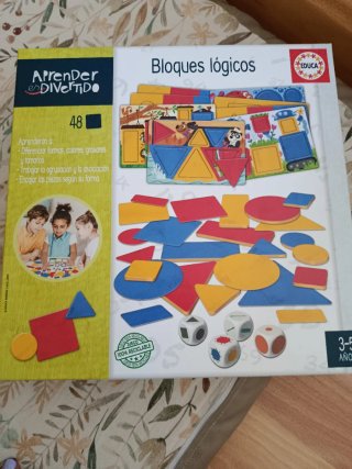 Juego Bloques Lógicos Educa 48 Piezas