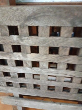 Mesa plegable madera jardín/sala