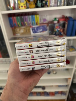 Pack 5 Juegos nintendo 3Ds (Precintados)