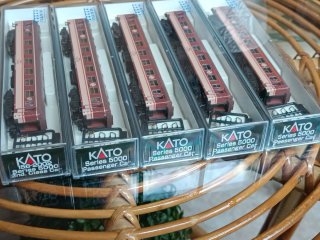 Kato 5000 Estrella Set 5 Coches