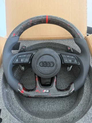 Volante Carbono forjado RS Audi