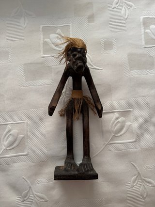 Figura Madera Exótica Tribal