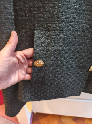 Chaqueta Zara Negra Mujer