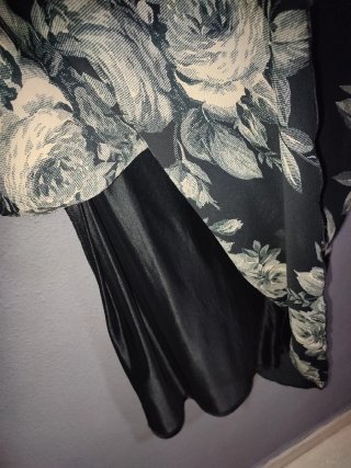 Falda midi floral vintage Talla XL/XXL