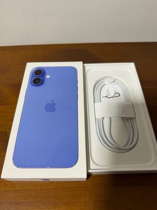 iPhone 16 Plus 128GB Azul