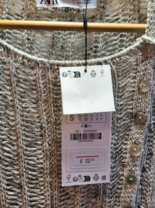 Jersey Zara calado mujer S