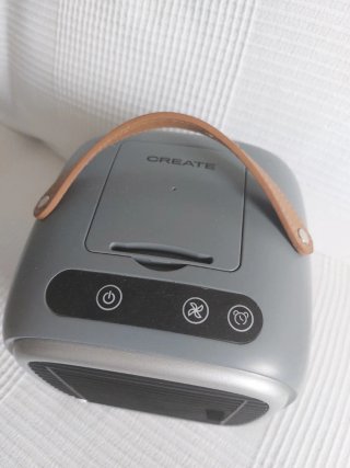 Ventilatore Air Cooler Box Studio con maniglia in pelle