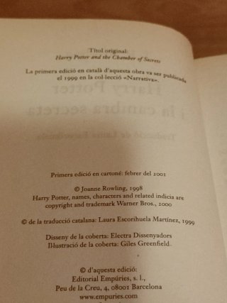 Harry Potter i la cambra secreta