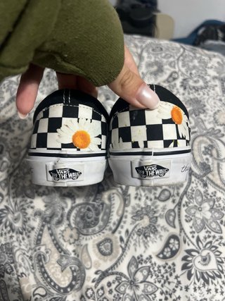 Zapatillas Vans Margaritas Cuadros Talla 37