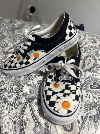 Zapatillas Vans Margaritas Cuadros Talla 37