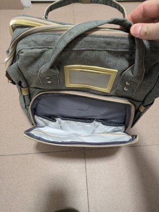 MOCHILA PAÑALES Y CAMBIADOR
